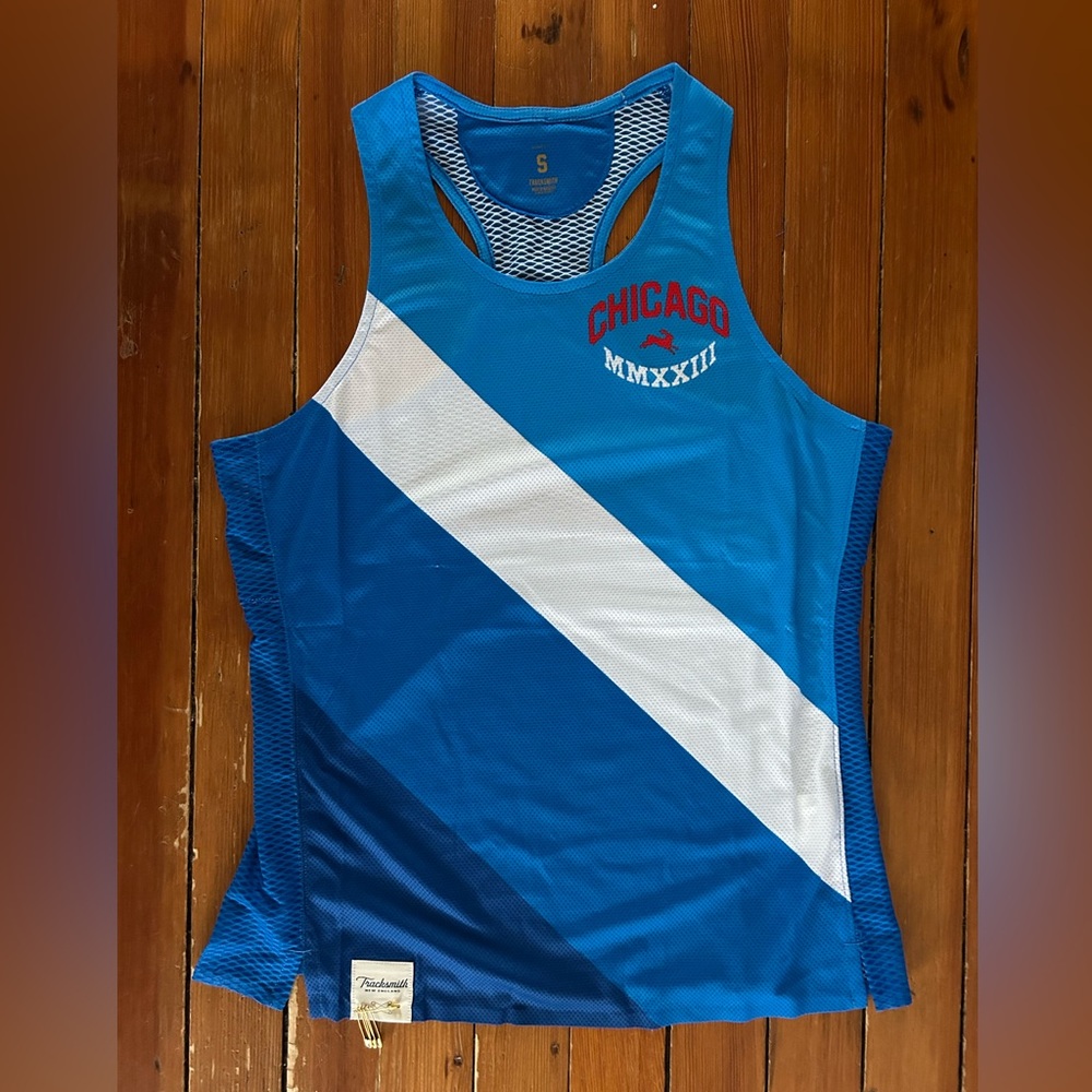 Tracksmith Chicago 2023 Singlet Small